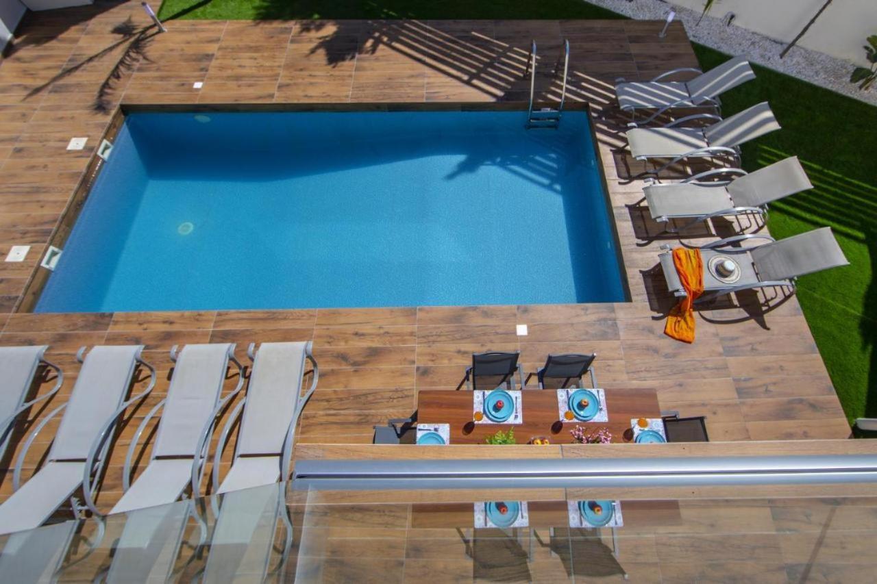 Tsokkos Family Villa - Pool Garden 2' Walk To Beach Protaras Esterno foto