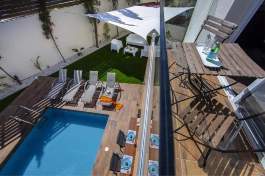 Tsokkos Family Villa - Pool Garden 2' Walk To Beach Protaras Esterno foto